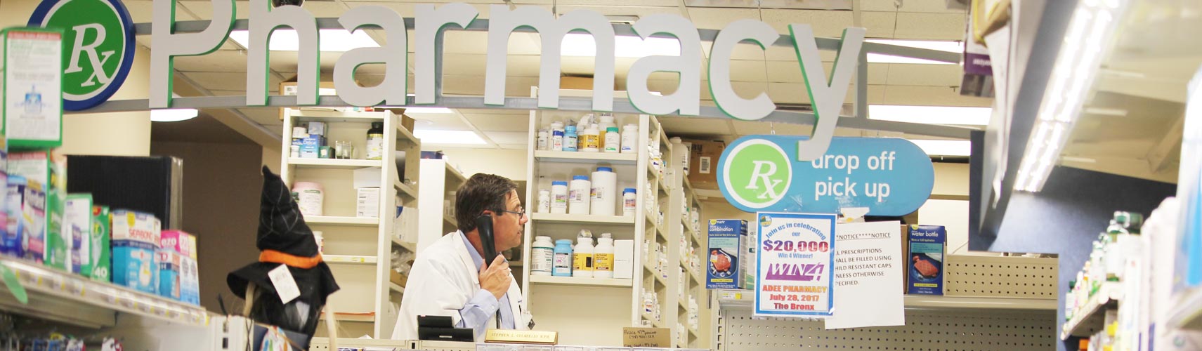 Adee Pharmacy is independently owned neighborhood pharmacy proudly serving the Bronx community since 1962.